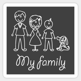 My Family Sticker